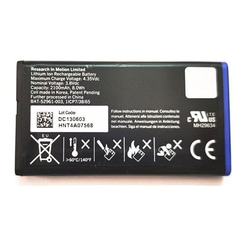 New 2100mAh NX1 N-X1 NX-1 battery For Blackberry Q10 Q10 LTE Q10 LTE SQN100-1 BAT-52961-003 Mobile phone battery