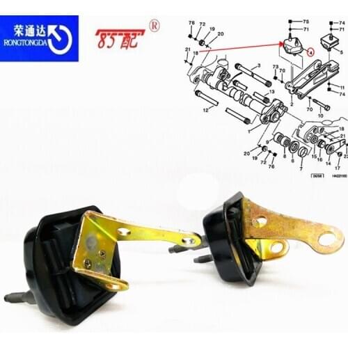 Axle beam mount for rear axle support 513169 513170 For Peugeot 306 For Citroen ZX/AX/Xsara Rear axle elastic glue connection