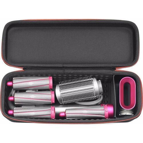 Portable Travel storage case zipper black bag For Dyson Airwrap Smooth hair styler curling stick And Full Set Waterproof Bag