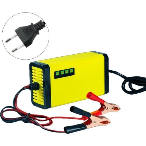 Portable 12V 2A Power Supply LED Display Auto Car Motor Battery Charger Adapter electric motorcycle