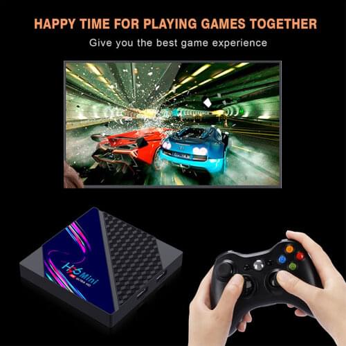 2021 H96 Mini V8 Smart Android TV Box Supports IP TV Android 10.0 1G/2G 8G/16G 4K 2.4G WiFi Google Player STB Android 10.0