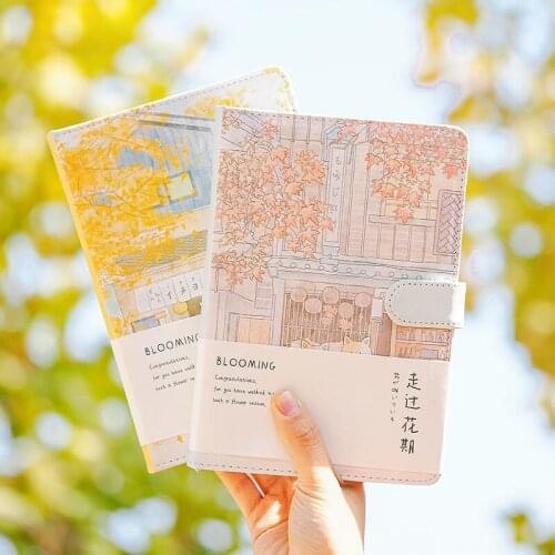 Hand Ledger Notebook A5 Small Fresh College Birthday Notebook Literary Cute Girl Notepad Simple