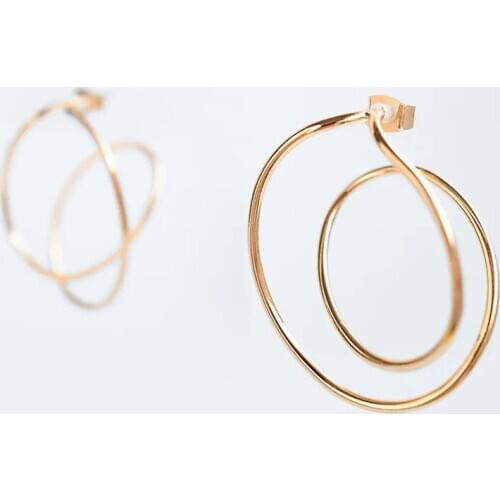 Earrings Fashion Statement Geometry Round Earring For Women Modern Female Earing Jewelry Hot Sale 2021 Brincos