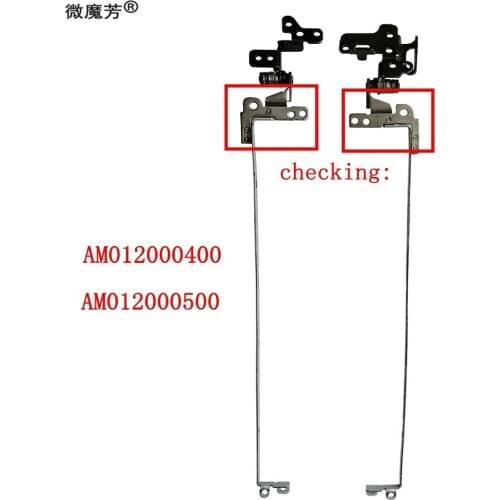 Laptops Replacements LCD Hinges Fit For Acer One 722 AO722 hinges AM012000400 AM012000500 Hinge Set Left + Right
