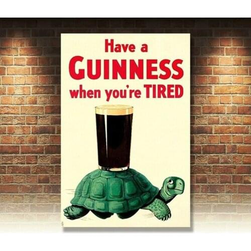 Retro Vintage Metal Tin Signs Animal Plaque Art Plate Customization Wall Decor