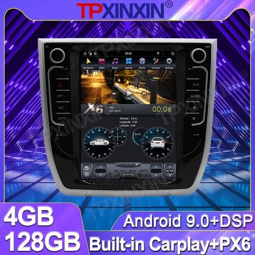 4+128G For Great Wall Haval H6 2013-2018 Android 9.0 Tesla screen car stereo radio multimedia video player GPS Navi Carplay DSP