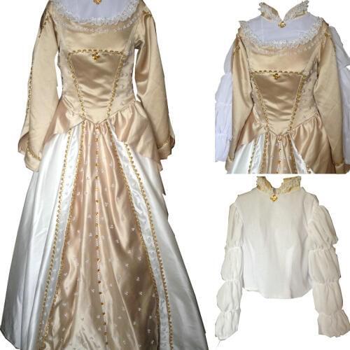 D-030 Victorian Gothic/Civil War Southern Belle Ball Gown Dress Halloween Vintage dresses Sz US 6-26 XS-6XL