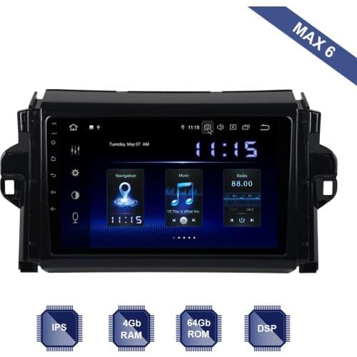 Dasaita Android 10 Car Radio 2 Din GPS Navi For Toyota Fortuner 2016 2017 2018 DSP IPS HDMI 4Gb+64Gb RDS WIFI USB BT Carplay DAB