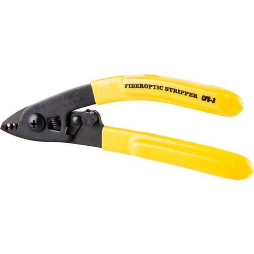 FTTH CFS-3 Three Port Optical Fiber Stripper Fiber Clamp Wire Stripping Tool Buffer and Cladding Stripping Plier Patch Cord