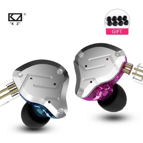 KZ ZS10 PRO 4BA+1DD Hybrid In Ear Headphone 5 Driver Unit HIFI Headset DJ Monitor Earphone Earbuds KZ ZS10 AS10 ZST CCA C10 C16