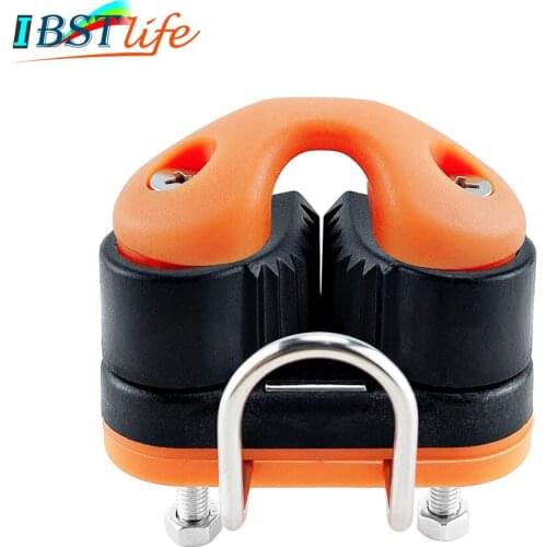 Composite Ball Bearing Cam Cleat with leading Ring Pilates Equipment Boat Fast Entry Rope Wire Fairlead Sailing Accessories