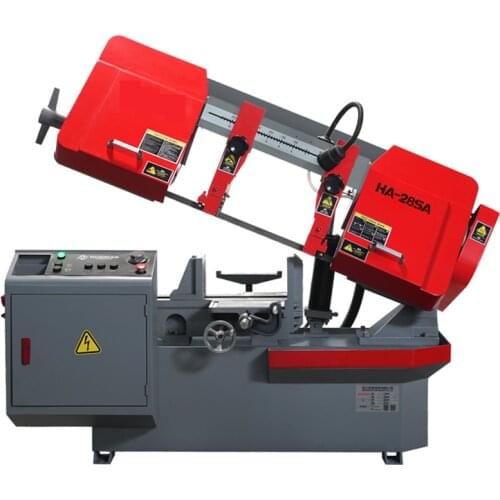 HA-28SA band sawing machine automatic steel metal cutting horizontal 45 degree angle drama bed large-scale high-power cutter