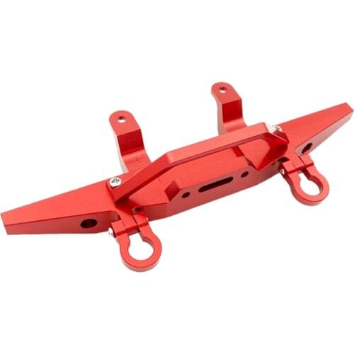 CNC Metal RC Front Bumper fit for D90 D91 D99 D99S Defender 1/12 RC Crawler Model Car Upgrade Part Replacement