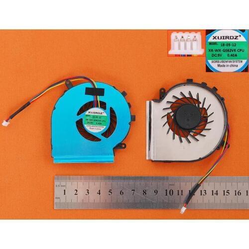 New Laptop Cooling Fan for MSI GE62 GE72 PE60 PE70 GL62 (4 Pin,For CPU fan,OEM) PN:XR-WX-GE62VR