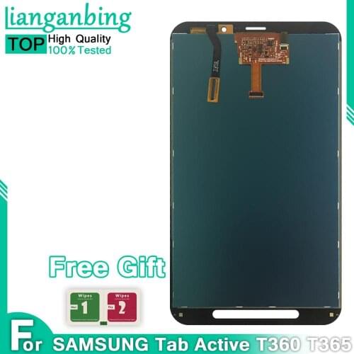 LCD For Samsung Galaxy Tab Active SM-T365 T365 T360 LCD Display Touch Screen Digitizer with Full LCD Display Assembly for T360