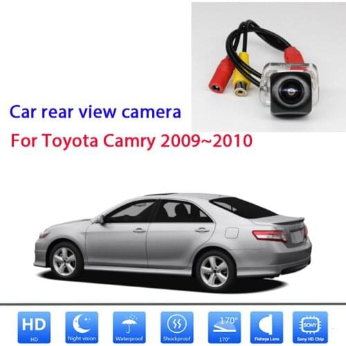 Starlight night vision car rear view camera For Toyota Camry 2009~2010 CCD Full HD Night Vision Waterproof Reverse Backup Camera