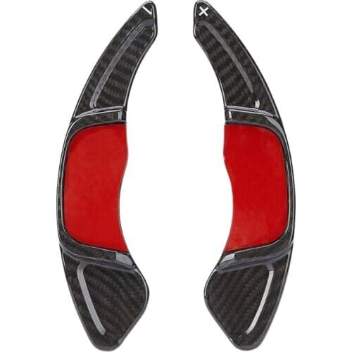 Carbon Fiber Steering Wheel Shift Paddle Shift Extension For-VW Golf 7 MK7 Scirocco-Polo GTI