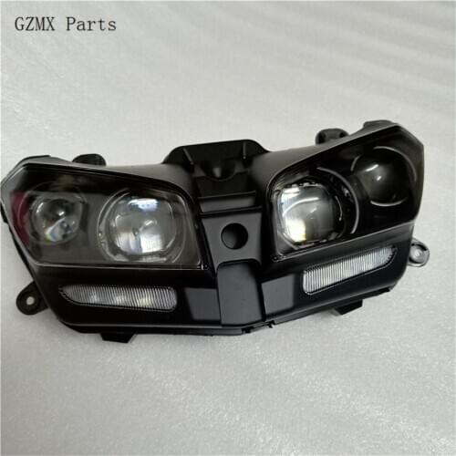 High Quality Motorcycle LED Headlight Head Light Headlamp Assembly Lamp Light for Yamaha MT09 MT-09 FZ09 FZ-09 2017 - 2020