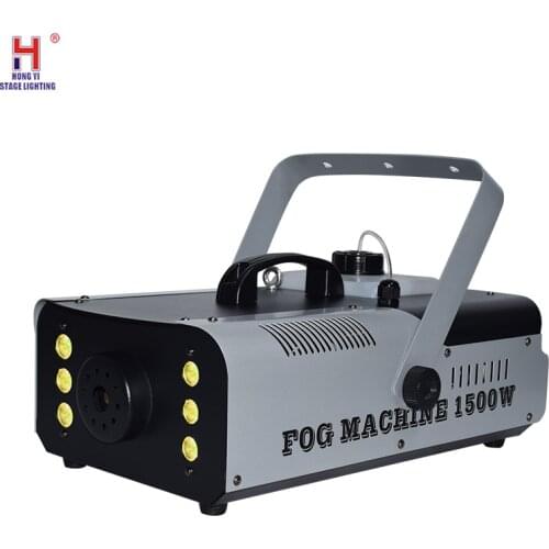 1500W Wireless LED Remote Smoke Machine Portable Party City Fog Machine Smoke Car for Stage Party Wedding DJ