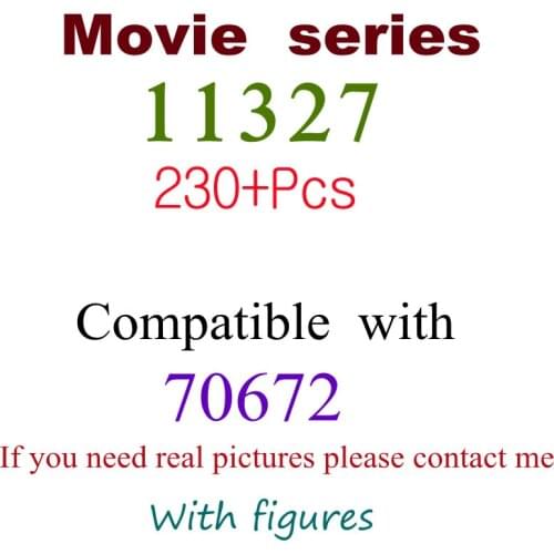 230Pcs 11327 Building Block Toy Hero Series 70672 Assembled Building Block Childrens Toy Gifts