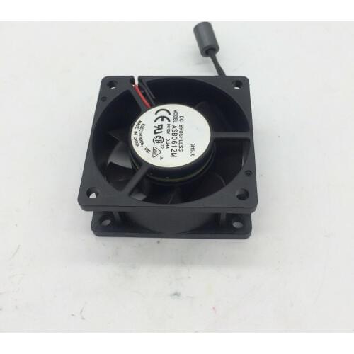 FOR Delta Electronics ASB0612M F00 DC12V 0.24A 6CM 60x60x25mm 3Pin 3Wire Cooling Fan printer parts