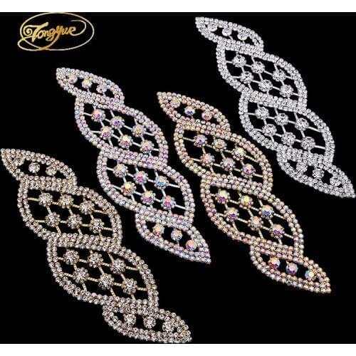 4 Kinds Of Color Crystal Decorations Wedding Clothing Dress Decoration DIY Sewing Applique Rhinestone Crafts