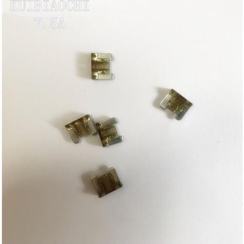 50pcs/lot Micro car fuse 7.5A Micro Automotive Fuses 7.5A