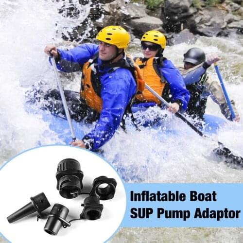 Inflatable Boat Pump Adaptor Leak-proof Multifunctional Air Pump Air Valve Adapter for Kayak Inflatable Beds