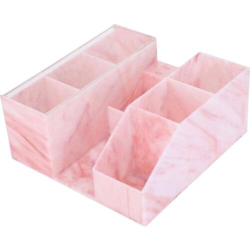 Acrylic Clear Eyelash Grafting Tools Storage Box Beauty Eyelashes Eyelash Brush Tapes Cotton Swab Tweezers Organizer