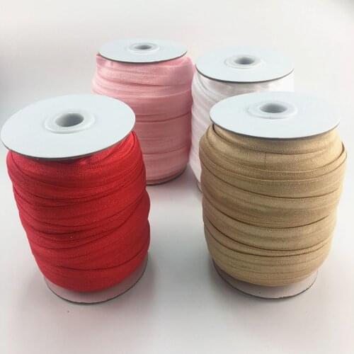 Girls 1.5cm 50Y Per Color Shimmery Stretchy Headband Spandex Band Headwear DIY Kids Hairband Hair Accessories H011Y