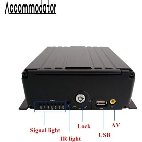 H.264 4channels AHD 1080P Taxi Trailer Truck Vehicle Car School Bus GPS HDD SD Card GPS 3G Mobile DVR