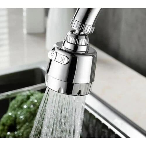 Chrome 3 Multifunctional Kitchen Sink Head 360 Degree Rotating kitchen faucet head multifunctional faucet head