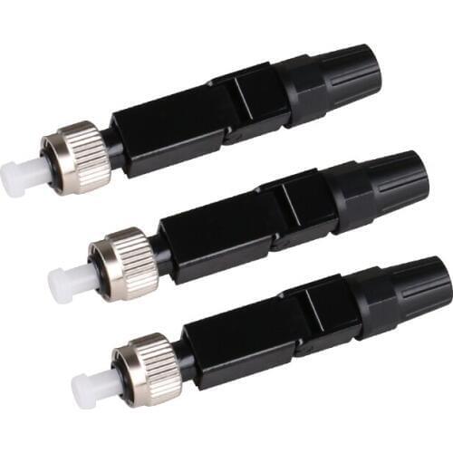 Jyttek 10pcs/Lot Fiber Optic Connector Hot Melt type FTTH Fiber Optic Fast Connector