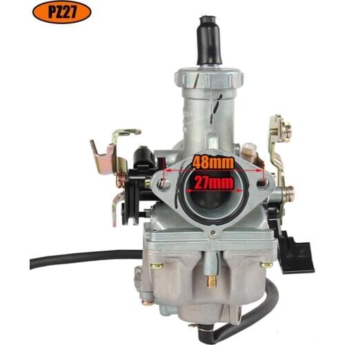 Motorcycle PZ27 27mm Carburetor With throttle acceleration pump fit for Honda WY125 CG150 125cc 150cc 175cc Dirt Bike Go Carts