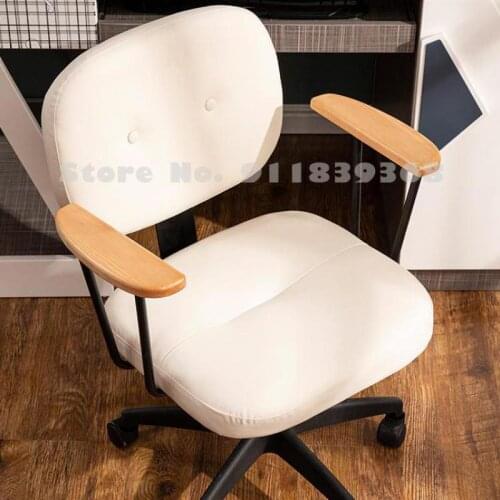 Nordic computer chair home office chair leisure back seat bedroom comfortable sedentary study table lift swivel chair