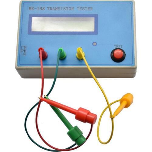 MK-168 Transistor Tester TR LCR ESR Transistor LCR ESR Tester Semiconductor Analyzer