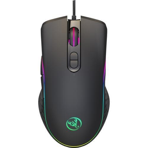 Wired Gaming Mouse 7 Programmable Buttons 6400DPI LED Optical USB Computer Mouse Gamer Mice RGB Light Optical Wired Mice 509#3