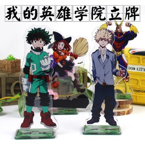 New My Hero Academia Acrylic Stands Large Size Characters Acrylic Ornaments Fans Gift Anime Around