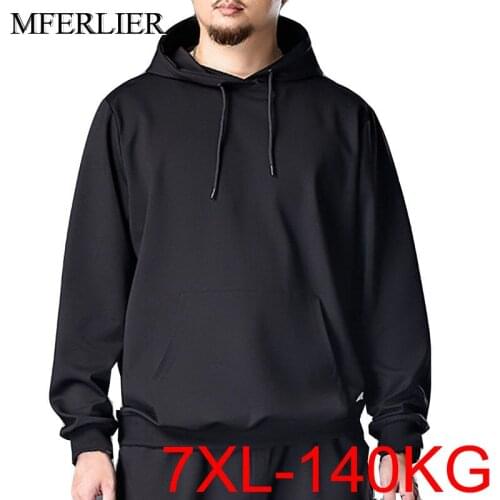 Autumn spring hoodie men 5XL 6XL 7XL Bust 139cm long sleeve men hoodies