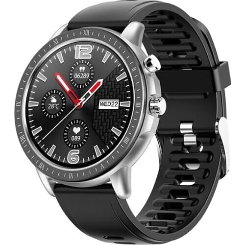 New S02 Womens Mens Smart Watch1.3inch Full Touch Screen Blood Pressure Heart Rate Monitoring IP67 Waterproof Fitness Tracker