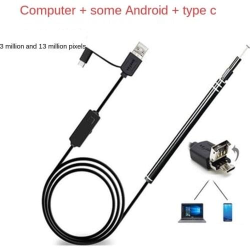 Three-in-one 1.3 Million New High-definition Promotional Visual Ear Pick Visual Ear Pick Endoscope Visual Ear Pick