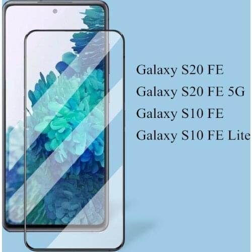 JGKK 9H Tempered Glass For Samsung Galaxy S20 FE 5G Screen Protector For Galaxy S10 FE Lite S10FE Note10lite Ultra-Clear Glass