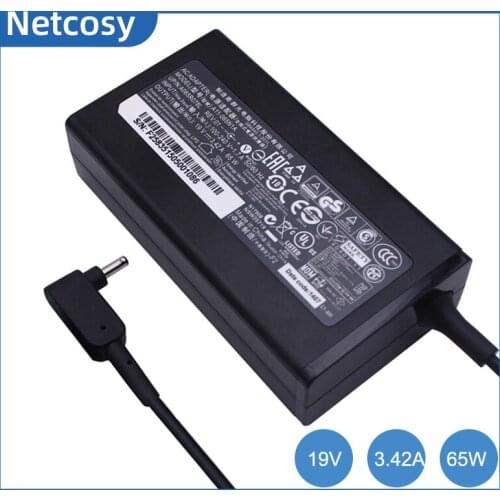 19V 3.42A 65W Power AC Adapter 3.0x1.1mm Laptop Charger For Acer Chromebook R11 R15 CB3-532 CB3-131 CB5-132T CB5-571 C720 C740