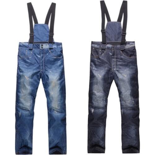 Winter Waterproof Ski Pant Mens Skate Snowboard Trousers Pants Women Unisex Outdoor Windbreak Wear Thermal Skiing Pants