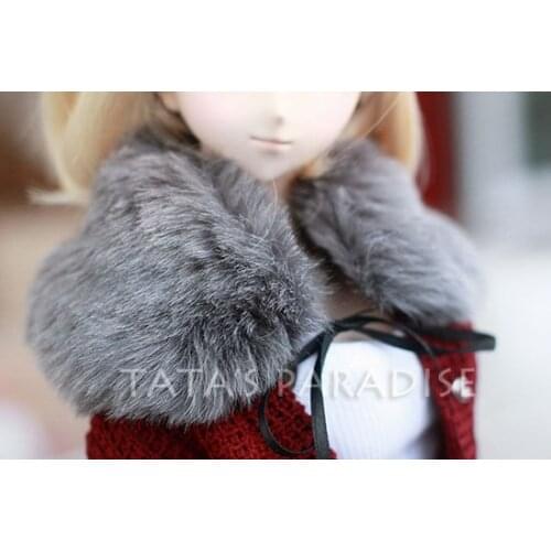 1/4 1/3 scale BJD Fur collar scarf for SD clothes BJD doll accessories,Not included doll,shoes,wig,and other accessories 18D1188