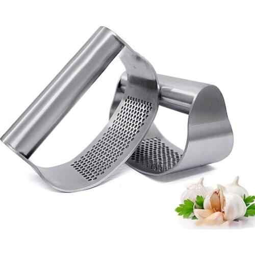 1 Pcs 304 Stainless Steel Portable Kitchen Crusher Garlic Ginger Presses Chopper Mincer Garlic Masher Kitchen Accessories