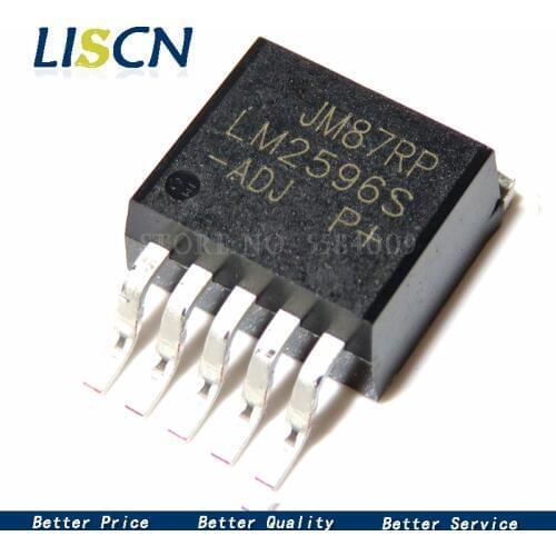 10PCS LM2596S-ADJ LM2596S ADJ LM2596 TO-263-5