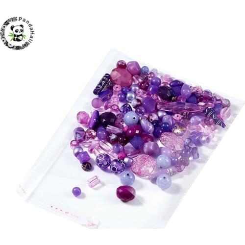 Pandahall 100pcs OPP Cellophane Bags Clear Rectangle Pouches For Jewelry Packaging Display 200x140mm Unilateral Thick: 0.07mm