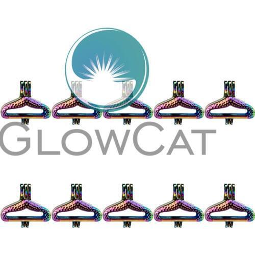 10x C597 Pearl Colorful Clothes Stand Pearl Cage Locket Pendant Essential Oil Diffuser Fit Necklaces Jewelry