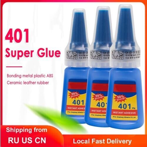 401super Glue Multifunction Stronger Super Glue Colorless Transparent Fix Instant Adhesive Quick Glass Glues Home Goods Tools